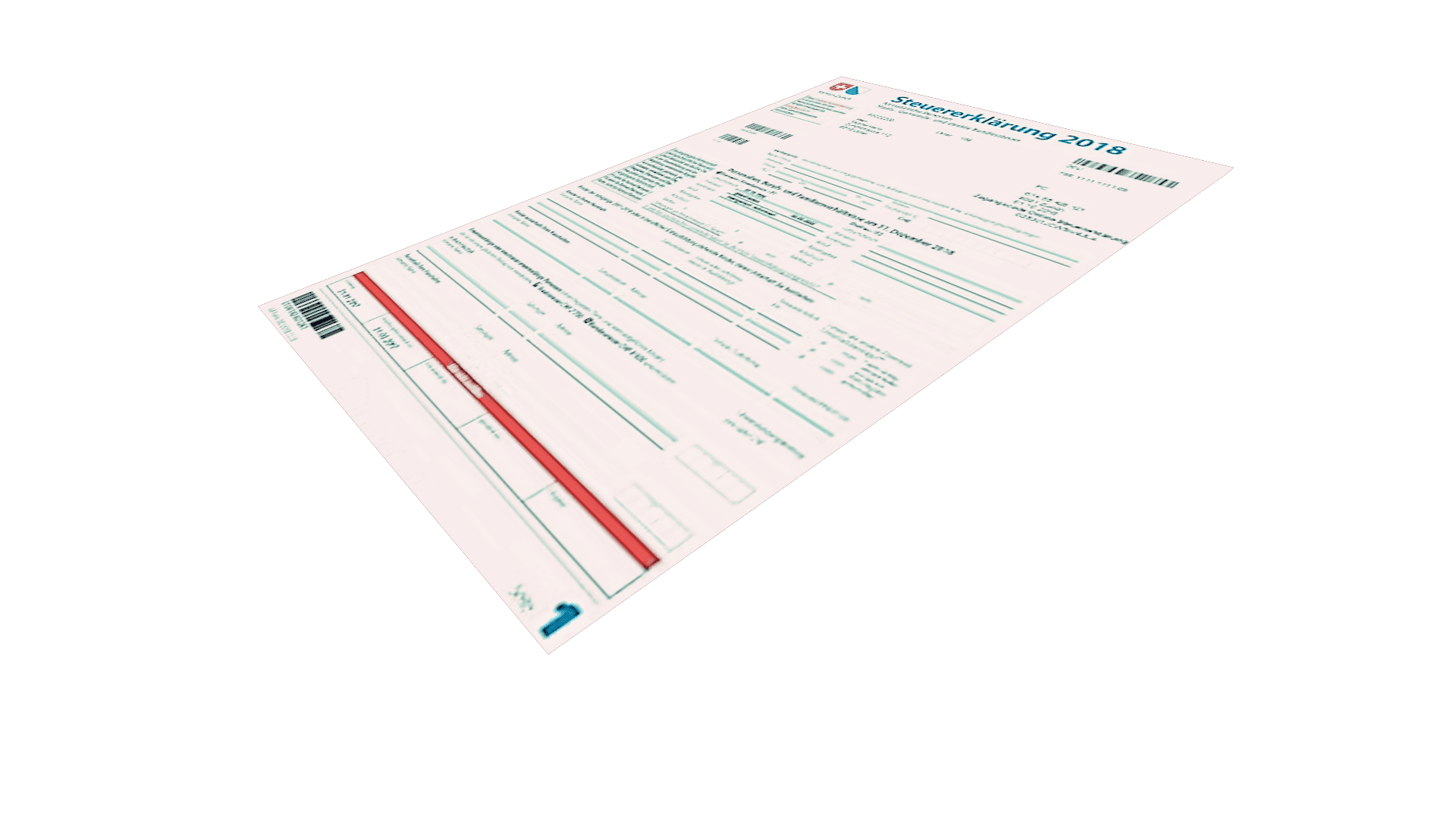 Steuerformular Freiburg